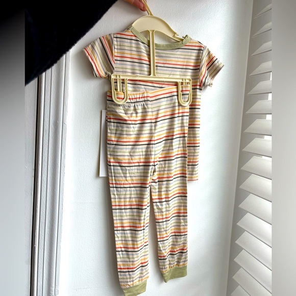 Milkberry Striped Pajama Set 2 t - Picture 4 of 4